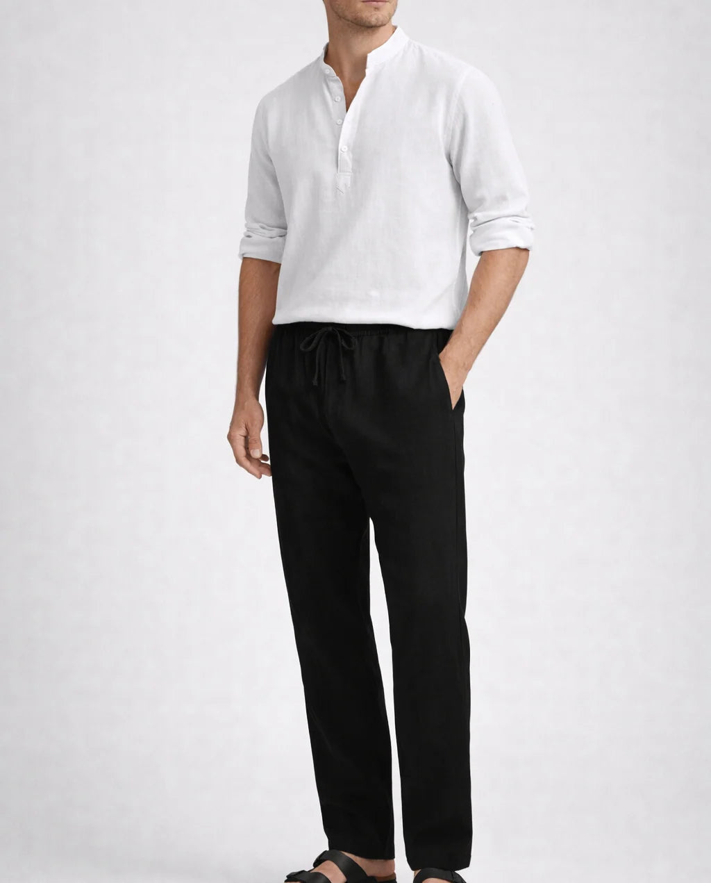 Alberto | Camisa de Lino | Manga larga