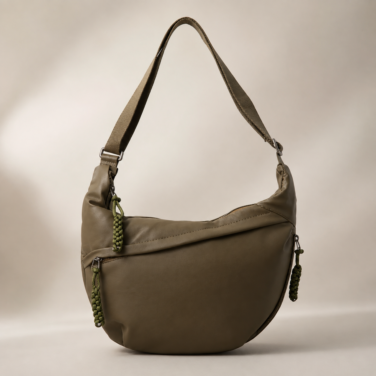 Cudillero | Bolso de hombro Verde Oliva