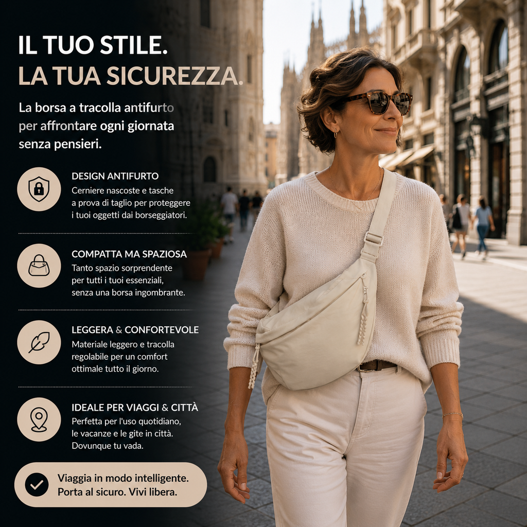 Rossana | Borsa a Spalla Beige