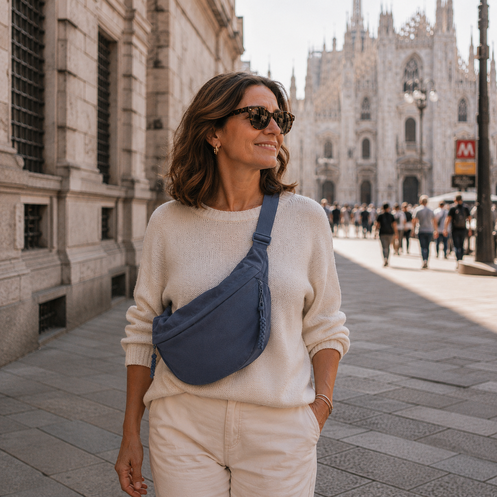 Grazia | Borsa a Spalla Blu