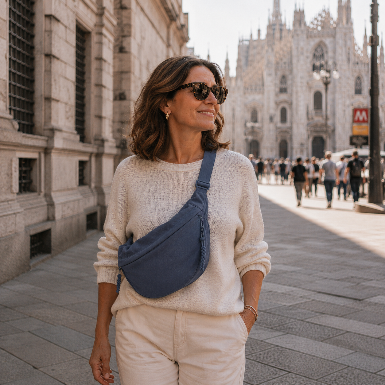 Grazia | Borsa a Spalla Blu