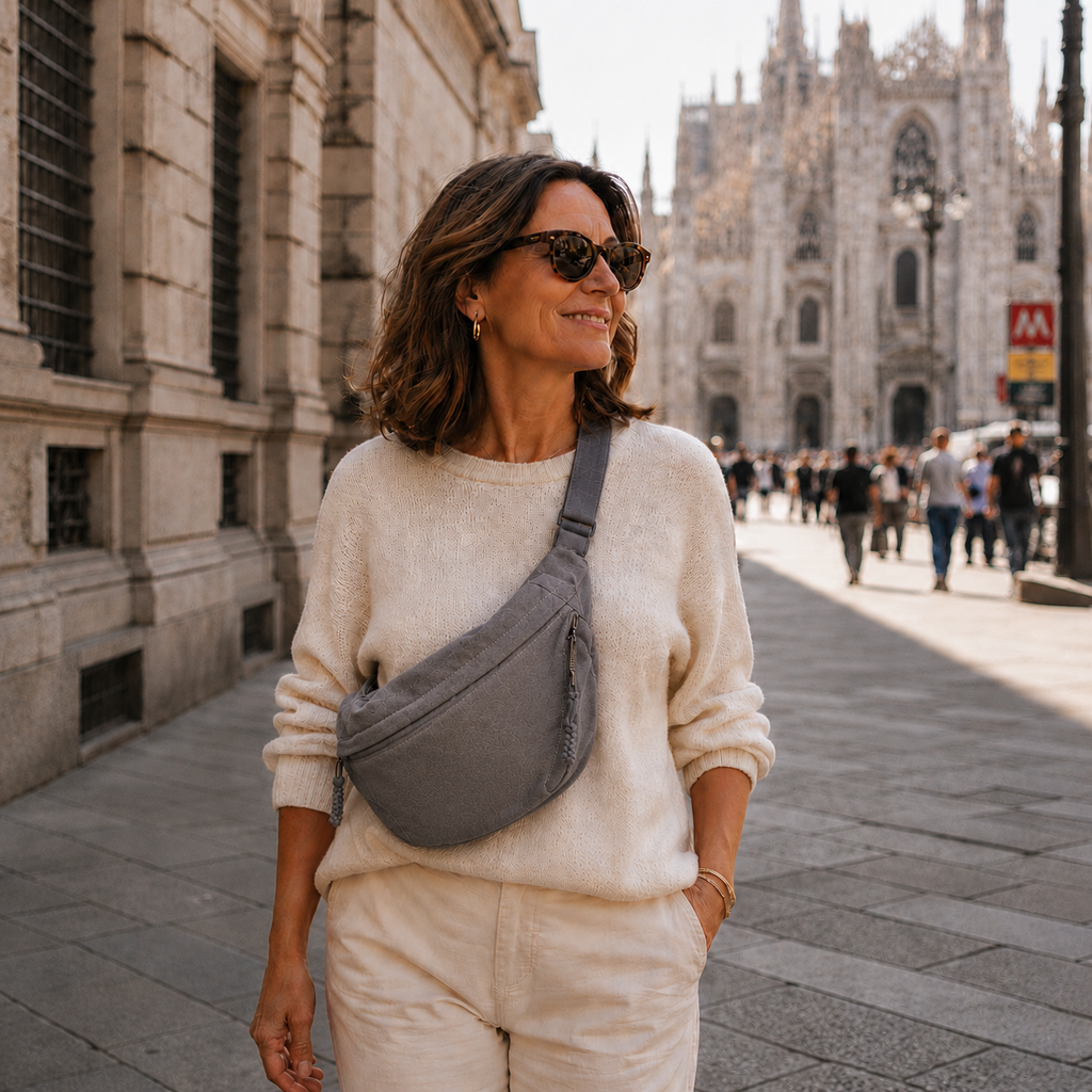Rossella | Borsa a Spalla Grigio