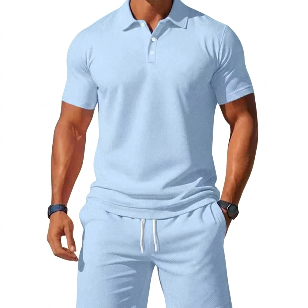 Hugo | Conjunto de Verano 2 piezas | Polo y Pantalón corto