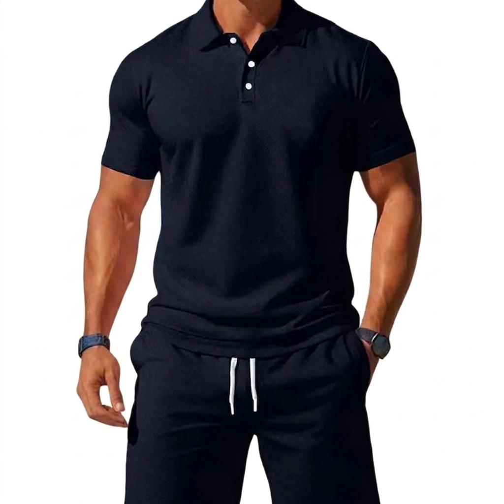 Hugo | Conjunto de Verano 2 piezas | Polo y Pantalón corto