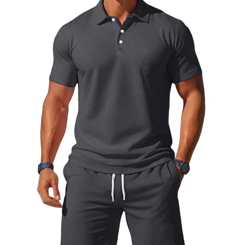 Hugo | Conjunto de Verano 2 piezas | Polo y Pantalón corto