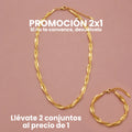 PROMO 2x1 CONJUNTO DE ESPIGA TRENZADA