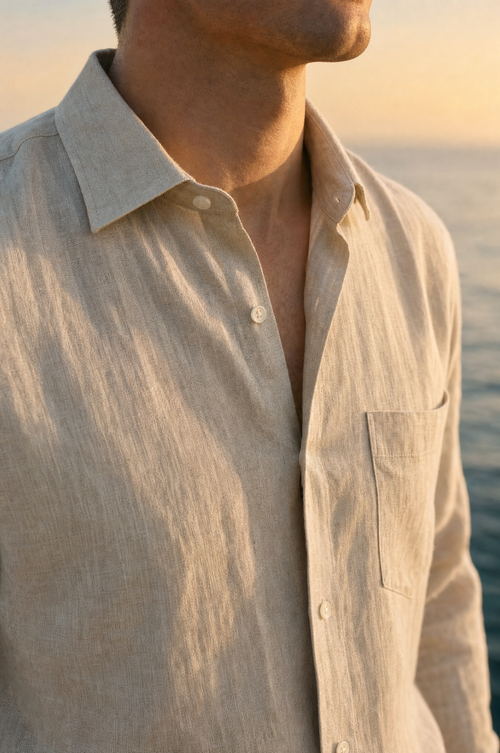 CAMISA INFORMAL DE LINO