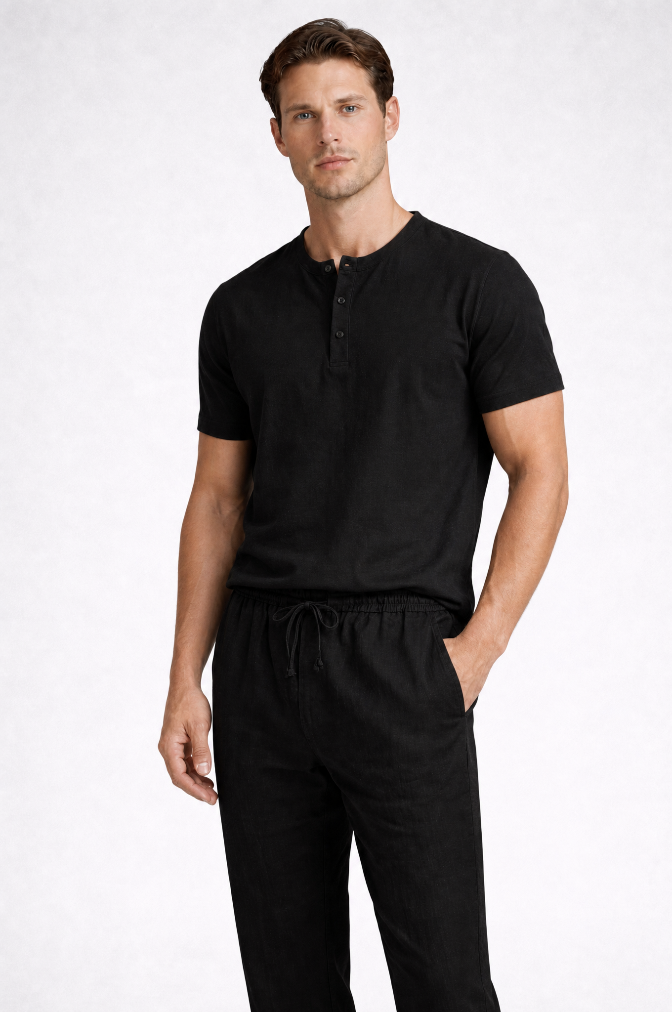 CAMISETA RECTA HENLEY