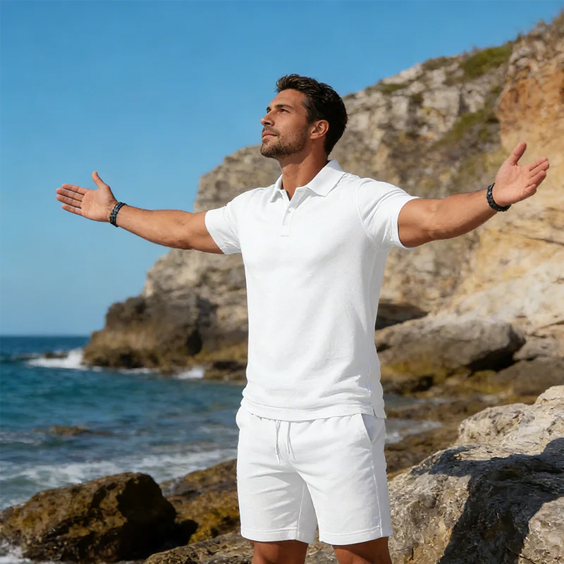 Hugo | Conjunto de Verano 2 piezas | Polo y Pantalón corto