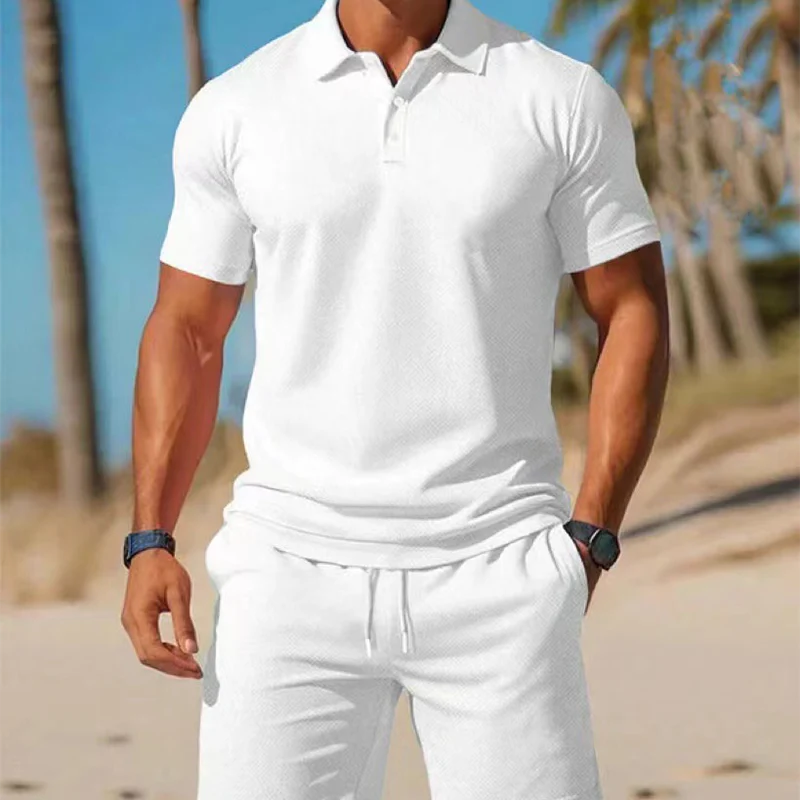 Hugo | Conjunto de Verano 2 piezas | Polo y Pantalón corto