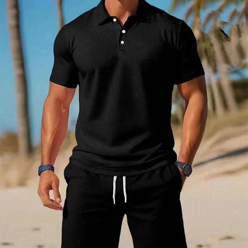 Hugo | Conjunto de Verano 2 piezas | Polo y Pantalón corto