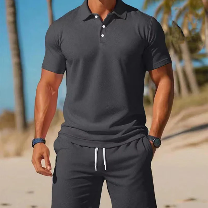 Hugo | Conjunto de Verano 2 piezas | Polo y Pantalón corto