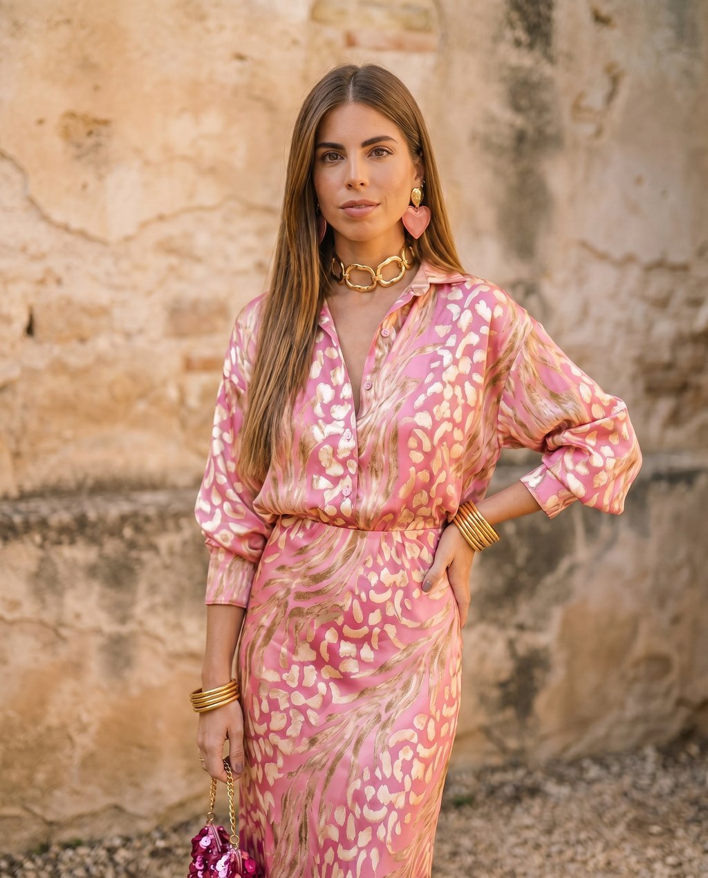 Alba | Vestido de dos piezas elegante de evento