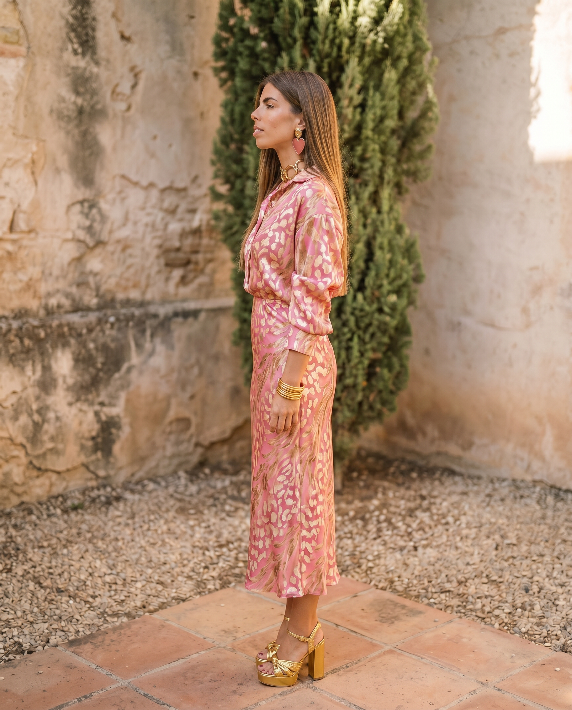 Alba | Vestido de dos piezas elegante de evento