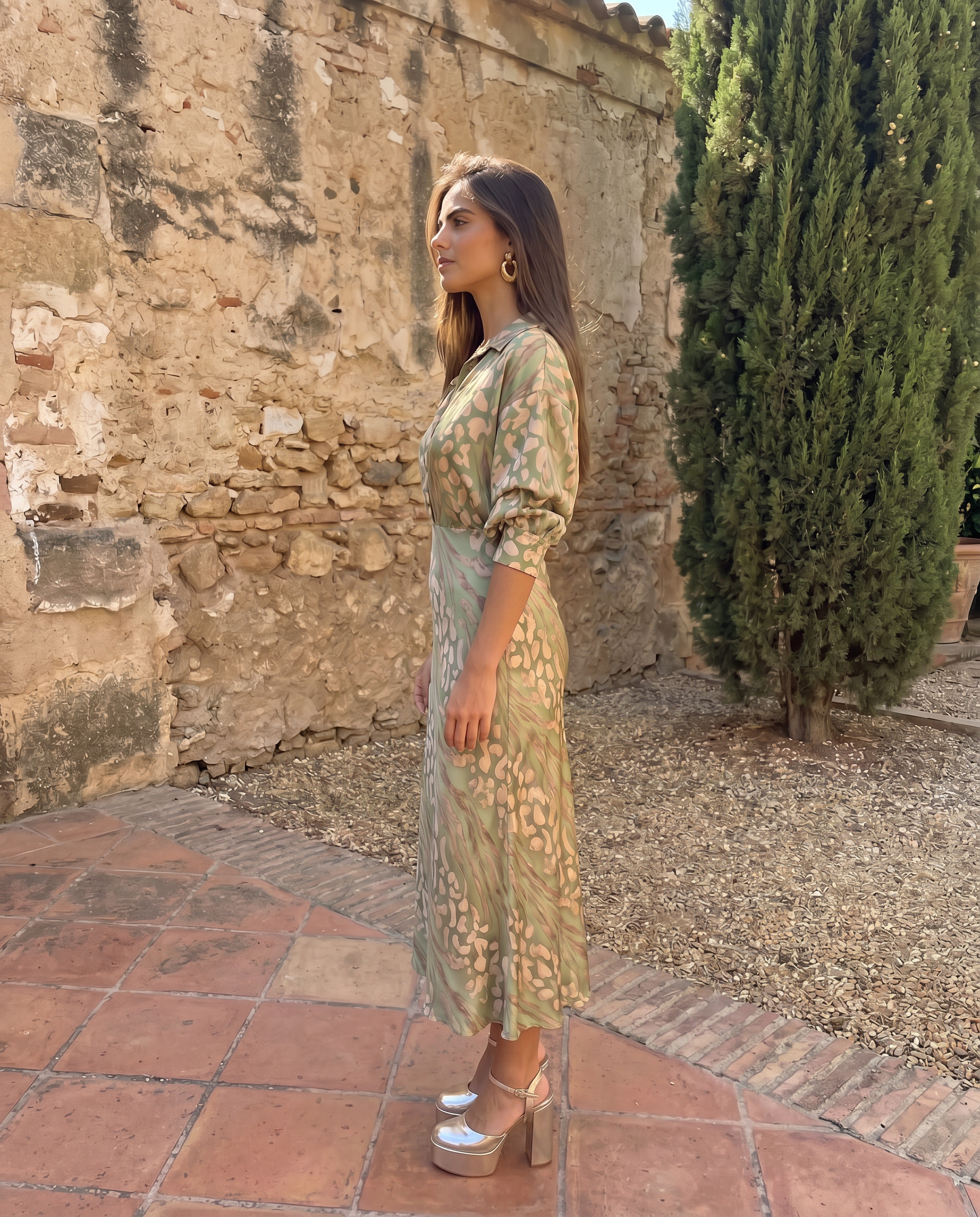 Alba | Vestido de dos piezas elegante de evento