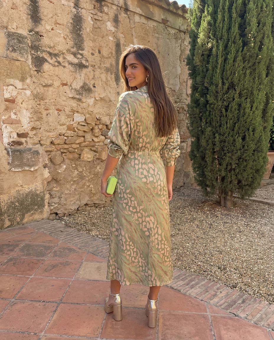 Alba | Vestido de dos piezas elegante de evento