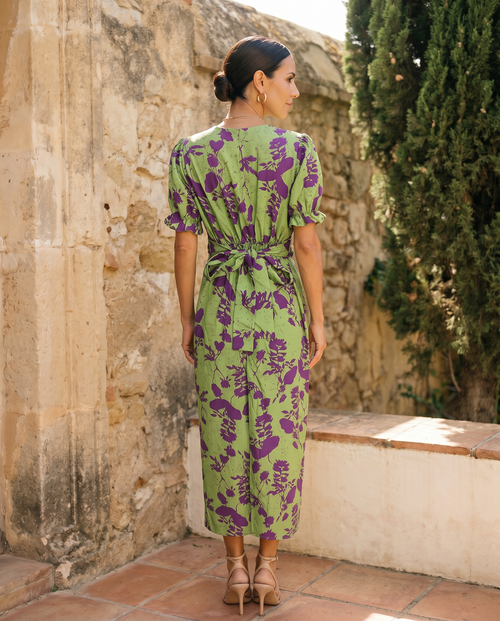 Andrea | Vestido veraniego estampado