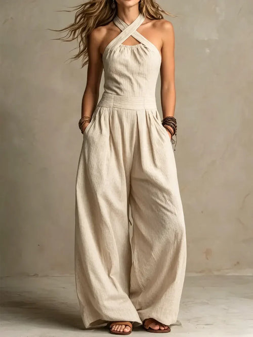 ADRIANA | MONO ELEGANTE CON ESCOTE