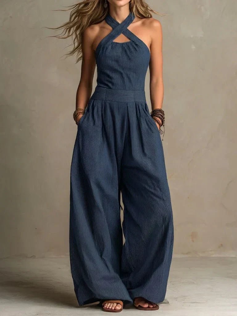 ADRIANA | MONO ELEGANTE CON ESCOTE